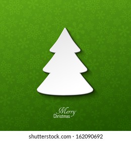 Bright vector christmas greeting card 