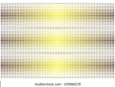 bright vector color halftone background