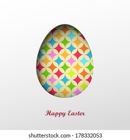 Bright vector easter background