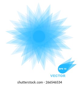bright vector flower