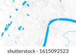 Bright vector map of Szeged, Hungary with fine tuning between road and water. Use this map as a background for your company or as a high-quality interior design.