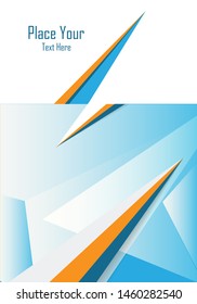 Bright vector modern design template. Annual report elements for your work. Colorful layout, magazine, brochures template. Eps10