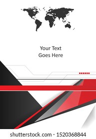 Bright vector modern design template. Annual report elements for your work. Colorful layout, magazine, brochures template. Eps10