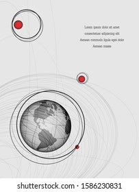 Bright vector modern design template. Annual report elements for your work. Colorful layout, magazine, brochures template. Eps10