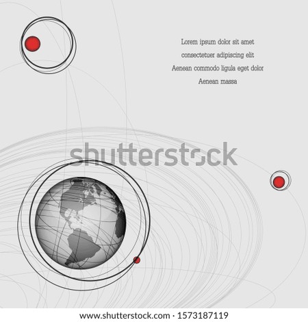 Similar – Image, Stock Photo Lunar Eclipse 27 July 2018: Evening Twilight