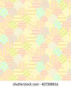 bright vector multicolored geometric seamless pattern