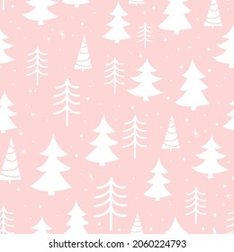 bright vector pattern with Christmas tree Christmas pattern for postcards, covers, invitations, backgrounds, stickers, logo
