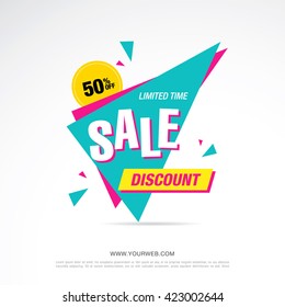 bright vector sale banner