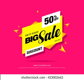 bright vector sale banner