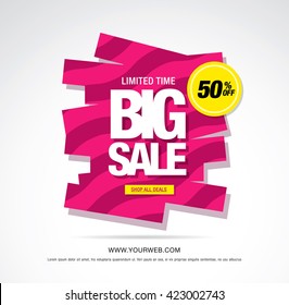 bright vector sale banner