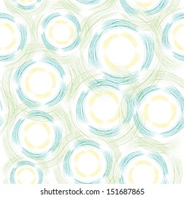 Bright vector seamless background