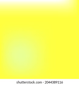 Bright Vector Trendy Vivid Gradient Mesh. Smooth Watercolor Color Liquid Vibrant Smooth Surface. Multicolor Neon Yellow Fashion Blurry Background. Spotlight White Light Lemon Gradient Background.