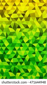 Bright vertical banner. Color. Polygonal design. Vector illustration. For design, business, presentation