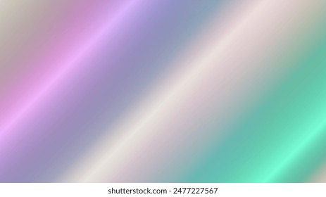 Bright vertical glowing background with holographic metallic effect. Fashionable wallpaper of modern design for flyers, websites, covers, brochures, presentations, banners. Vector illustration EPS10
