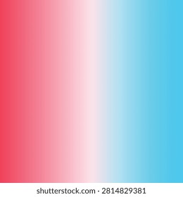 Bright vertical gradient background with a soft from vivid red to white and light blue gradient background vertical abstract spectrum creative backdrop minimalist geometric