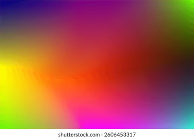 Bright and vibrant abstract gradient blending various colors, creating a harmonious fade effect. Ideal for designs, presentations, and digital projects 