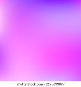 Bright Vibrant Color Smooth Surface. Purple Pink Cold Dark Gradient Background. Violet Watercolor Trendy Multicolor Pastel Blurry Wallpaper. Smooth Barbie Light Lavender Liquid Gradient Mesh.