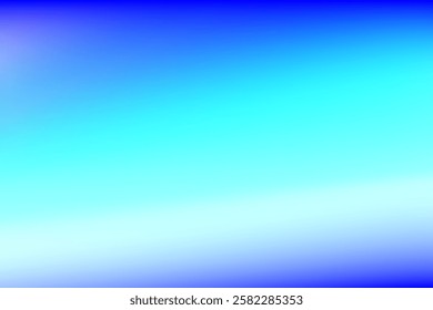 Bright Vibrant Gradient with Blue and Cyan Color Aesthetic
simple , trendy , modern, minimalist. vector background