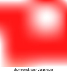 Bright Vibrant Trendy Vector Gradient Background. Watercolor Neon White Smooth Blurred Texture. Multicolor Fashion Vivid Spotlight Gradient Mesh. Red Light Color Liquid Blurry Background.