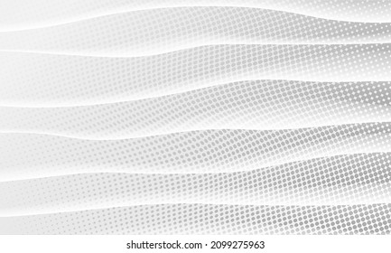 Fondo de Ilustración del Patrón Vintage brillante. Diseño de pancartas con vectores simples y grises. Papel de escritorio gradiente de 3d abstracto gris. Fondo del elemento de textura empresarial monocromo.