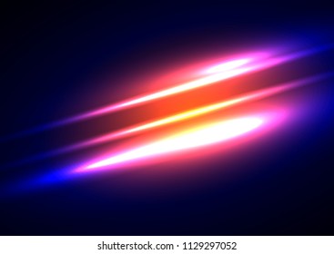 Bright violet wallpaper. Blurred lines, diagonal motion. Vector.