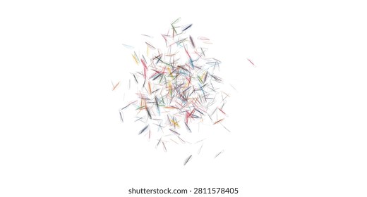 Bright vivid confetti burst with lively colors and dynamic shapes ideal for party celebration or festive event scene imagery