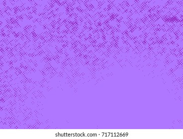 Bright vivid purple graphic comic style pop art page background. Vector illustration