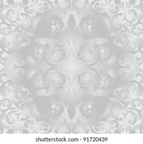 bright wallpaper with ornaments