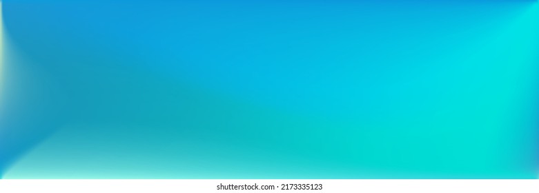 Bright Water Wavy Gradient Mesh. Multicolor Indigo Wavy Gradient Mesh. Blank Blurred Background. Blue Vibrant Smooth Surface Backdrop. Colorful Rainbow Turquoise Smooth Surface Illustration.