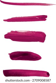 Bright Watercolor Brush Marks Pack