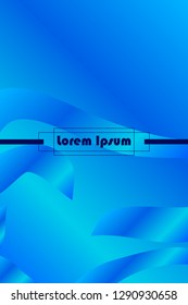 Bright watercolor gradient background. Vector illustration of business.