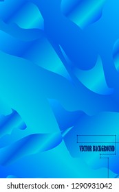 Bright watercolor gradient background. Vector illustration of business.