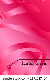 Bright watercolor gradient background. Vector illustration of business.