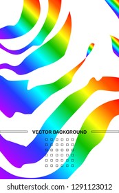 Bright watercolor gradient background. Vector illustration of business.