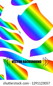 Bright watercolor gradient background. Vector illustration of business.