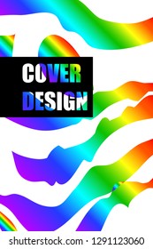 Bright watercolor gradient background. Vector illustration of business.