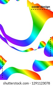 Bright watercolor gradient background. Vector illustration of business.