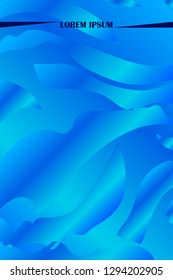 Bright watercolor gradient background. Vector illustration of business.