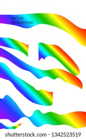 Bright watercolor gradient background. Vector illustration of business.