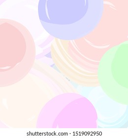 Bright watercolor pink lilac green circles, modern pattern background for leaflets, posters, business cards. Music, youth concerts, store sales. Print for textiles, hoodies, accessories.