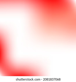 Bright Watercolor Smooth Fashion Design Picture. Trendy Vivid Multicolor Neon Gradient Background. Liquid Vector Light Color Gradient Mesh. Vibrant White Red Spotlight Blurry Background.