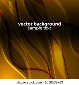 Bright  wavy abstract background. Vector design