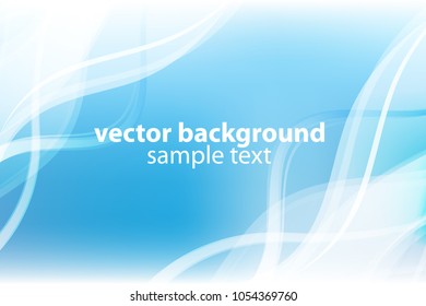 Bright  wavy abstract background. Vector design