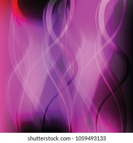 Bright  wavy abstract background. Vector design