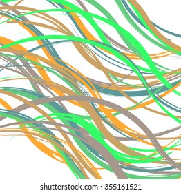 bright wavy background