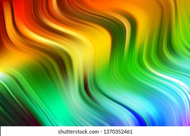 
Bright wavy colored stylish background