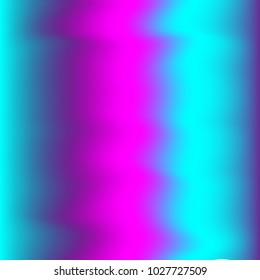 Bright wavy hologram gradient