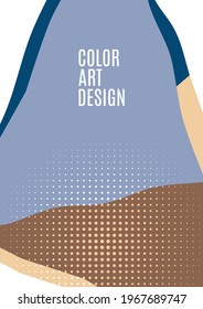 Bright wavy triangles on a white background. Geometric ready-made template for web, print, cover, design. Vector illustration