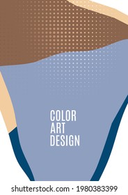 Bright wavy triangles on a white background. Geometric ready-made template for web, print, cover, design. Vector illustration
