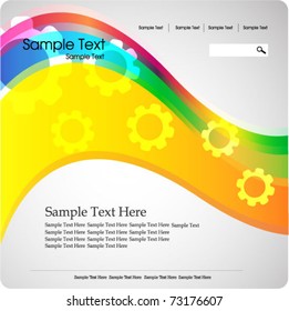 bright web design template